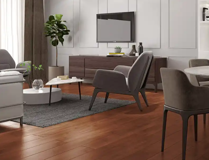 地面翻新就选PVC地板